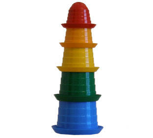 Пірамідка "Сомбреро 1", (5 пасочок), ТМ Технок, 2667, фото 1