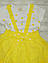 Літній комплект для дівчинки жовтий 1040, розмір 68, фото 2