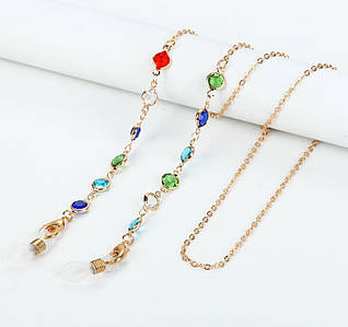 Ланцюжок для окулярів Colorful stones 10270 75 см ID 4548208