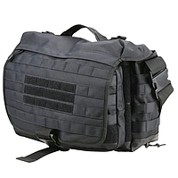 Тактическая, мужская, армейская плечевая сумка Operators Grab Kombat Tactical 25л для военнослужащих, сумка Черный