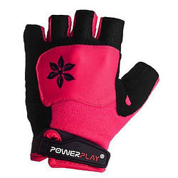 Велорукавички PowerPlay 5284 C, Pink XS