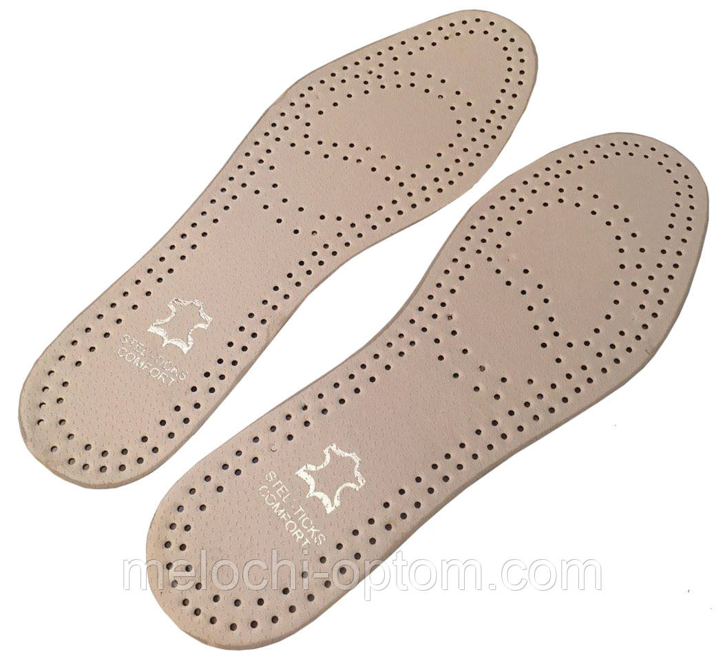 Устілки для взуття MDDRI з эко шкіри, сірі