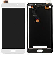 Екран (дисплей) Meizu M6 Note M721H з тачскріном білий