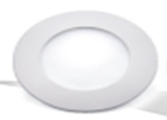 Світлодіодний світильник,врізний коло,18W, 3000K,алюміній, фото 1