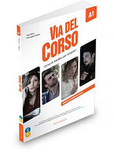 Via Del Corso A1 Libro dello studente ed esercizi CD audio + DVD