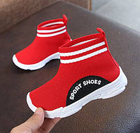 Текстильные кроссовки Sport Shoes красные, розмір 24