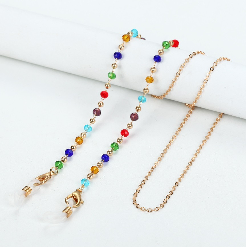 Ланцюжок для окулярів Colorful stones 2 10272 75 см ID 4548210
