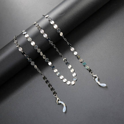 Ланцюжок для окулярів Silver luxury 1 10284 сріблястий ID 4548177, фото 1