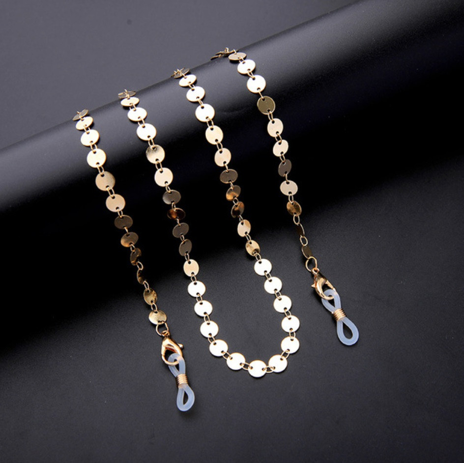 Ланцюжок для окулярів Bright and stylish 2 10296 золотистий ID 4548189