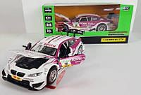 Машинка Автопром BMW M3 DTM белая (1:32) 7855