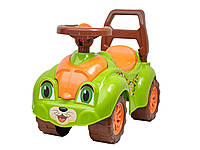 Машинка-толокар ToyCloud Зверюшка, зеленая 3428