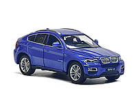 Машинка Автопром BMW X6 синяя (1:26) 68250В