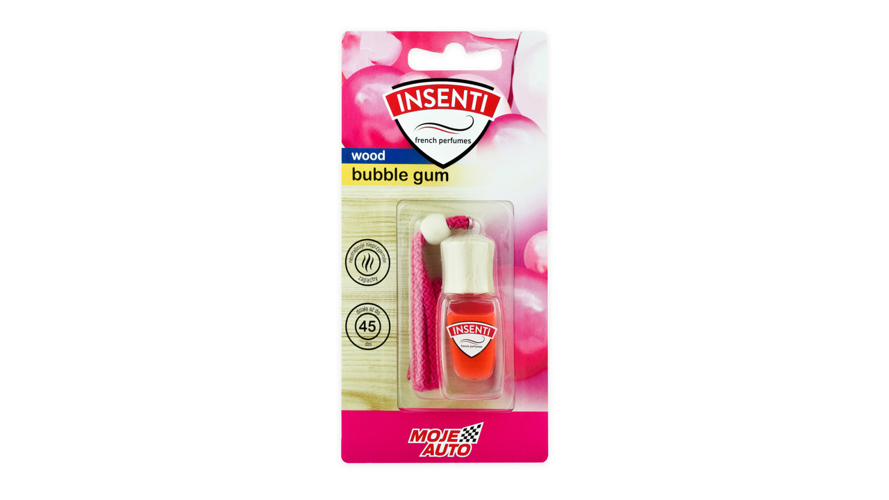Аромат пробки MOJE AUTO Insenti Wood Bubble Gum 8мл 15-157