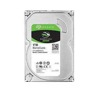 Жорсткий диск внутрішній 1 TB SEAGATE HDD 3.5" SATA 3.0 7200RPM BarraCuda (ST1000DM010)