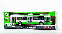 Троллейбус Автопром зеленый (1:43) 9690-A