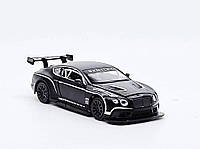 Машина Автопром Bentley Continental GT3 черная (1:32) 68353