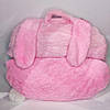 Мультяшний спальний мішок для дітей (130х50 см) 3в1 Рожевий / Дитячий спальник / Плед-подушка іграшка, фото 4