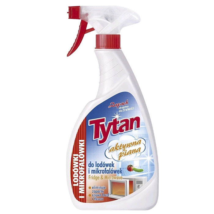 Мийний засіб-спрей для кухні Tytan 500 мл для холодильників і мікрохвильовок універсальний
