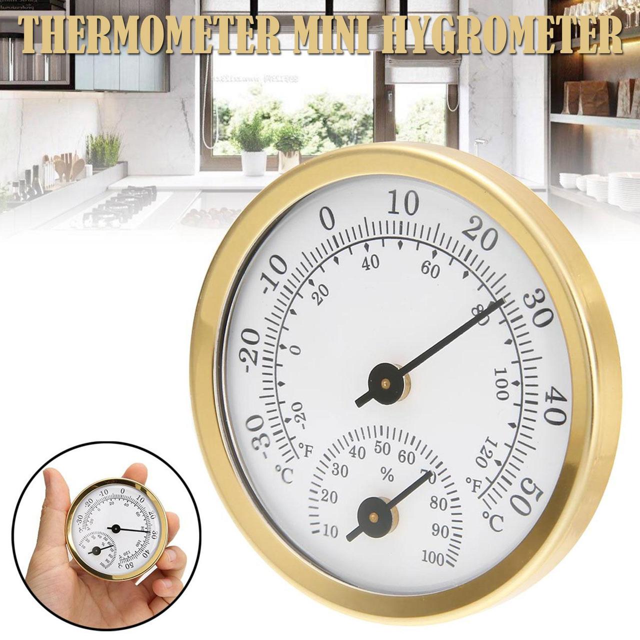 Термометр гігрометр Profi "Gold Classic". -30+50C 10-100% влага, фото 1