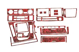 Накладки в салон (Compact) для BMW 3 серія E-46 (1998-2006) Meric Пластик