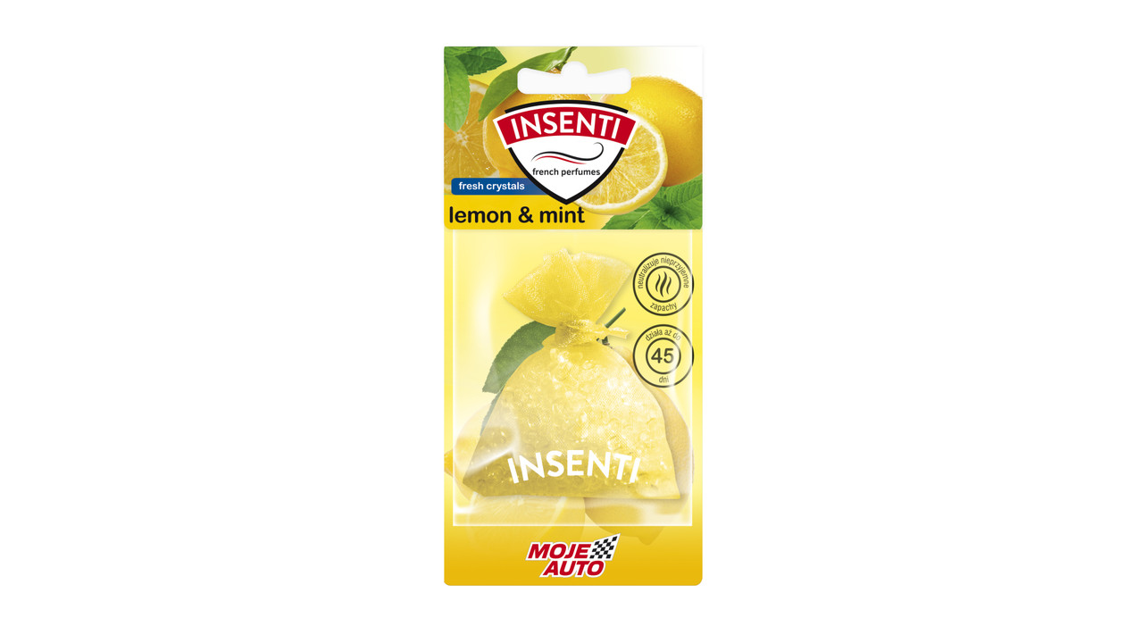 Аромат мішечок MOJE AUTO Insenti Fresh Bag Lemon & Mint 20мл 15-506