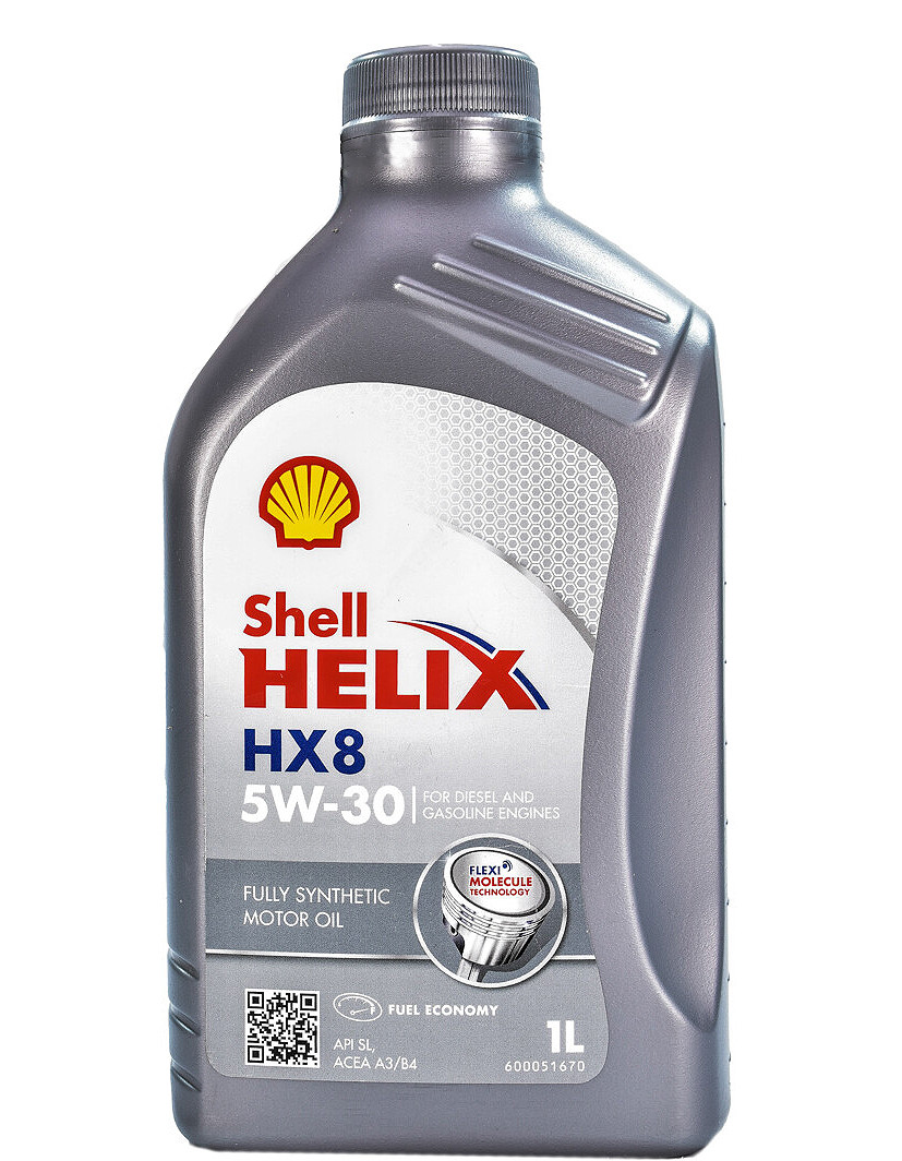 Shell Helix HX8 Synthetic 5W-30 1 л, (550040535) моторна олива, фото 1