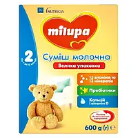 Суміш молочна Milupa 2 Мілупа  від 6 до 12м 600 г