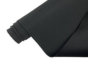 Стрейчева тканина НЕОПРЕН (ДАЙВІНГ) 390г/м2 товщина 2мм колір Чорний