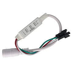 Контролер LT RGB SPI міні smart SP002E 5-24 V (3 кнопки) для Smart стрічки 73002