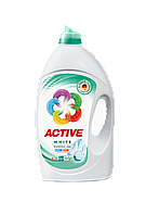 Гель для стирки белых вещей Active White на 90 стирок 4,5 л