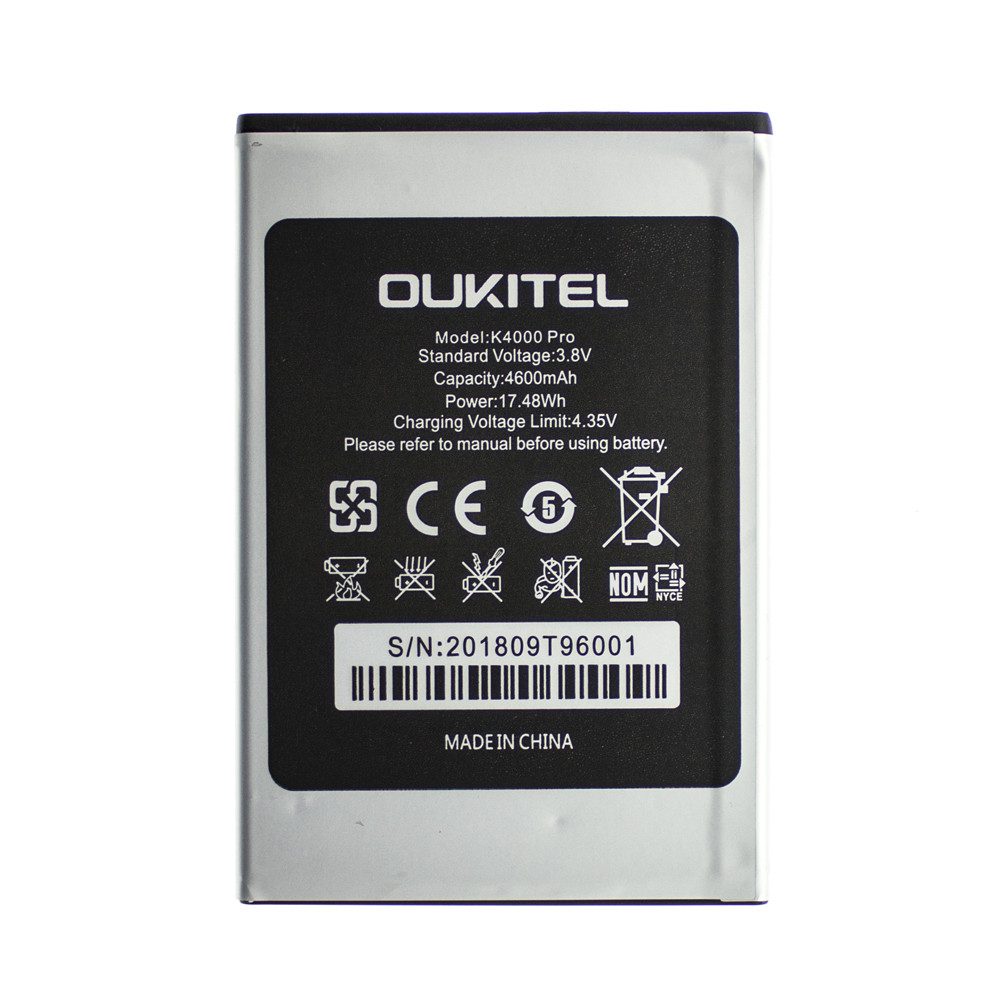 Акумулятор AAAA-Class Oukitel K4000 Pro, фото 1