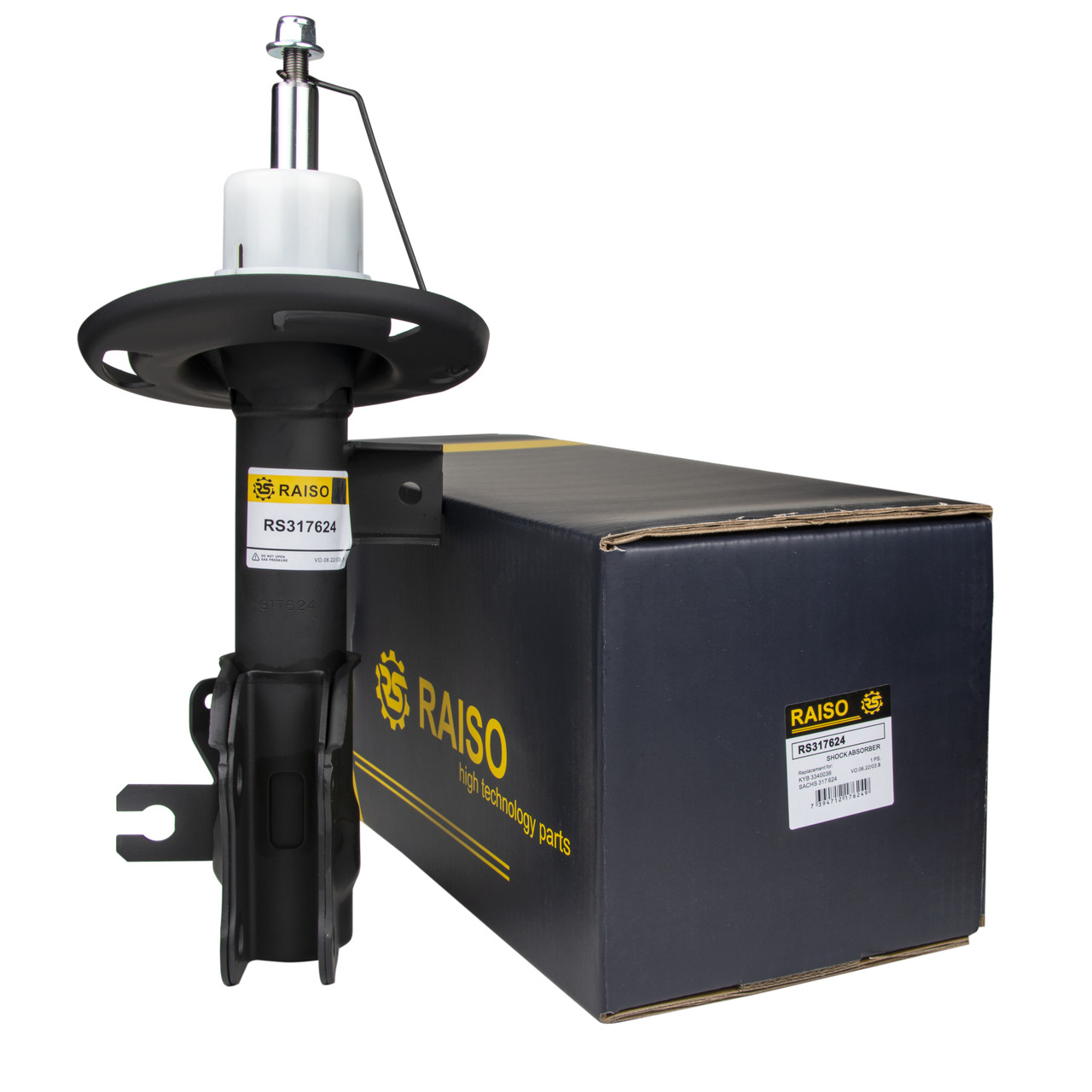 Амортизатор передній лівий Raiso (Швеція) Mаzda 3, Мазда 3 2013- #RS317624 UALMOHY4, фото 1
