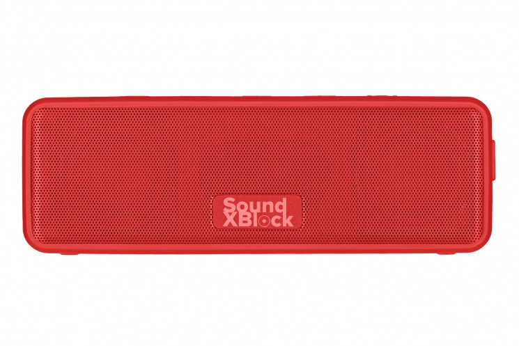 Акустична система 2E SoundXBlock TWS Waterproof Red