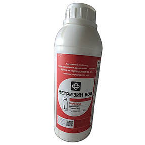 Гербіцид Метризин 600 розлив 0,5л (метрибузин 600 г/л) на картоплю томати сою кукурудзу пшеницю від бур'янів (Зенкор), фото 3