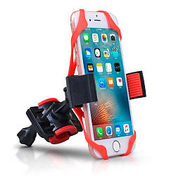 Тримач телефона на велосипед / Кріплення для смартфона на кермо велосипеда / Велотримач