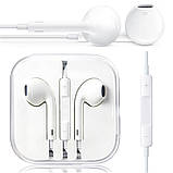 Навушники Foxconn earpods для iPhone — дротова гарнітура 3.5 мм біла, фото 5
