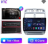 Junsun 4G Android магнитола для peugeot 307 2002-2013 308 wifi 1ГБ ОЗУ +16 тип А