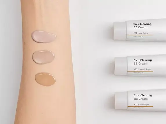 BB крем з екстрактом центелли PURITO Cica Clearing bb cream (тон 23) 30 мл, фото 3