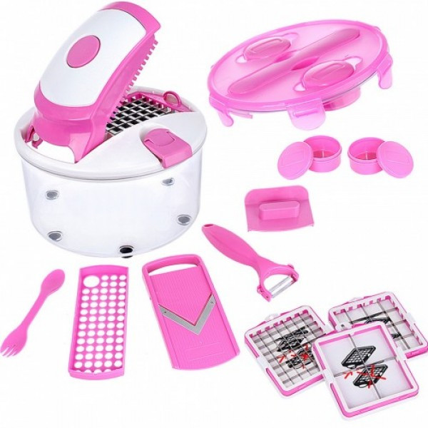 Овочерізка Multi Salad Chef 13 в 1, фото 1