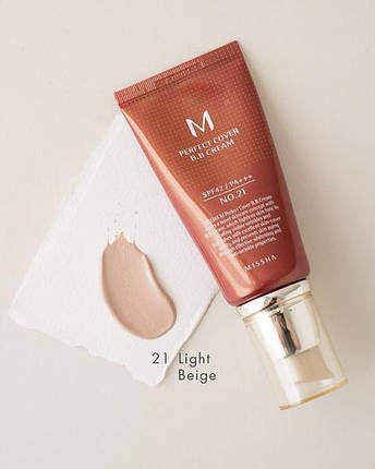 ББ крем Missha M Perfect Cover BB Cream 42 SPF/PA+++ 21 тон, 50 мл, фото 2