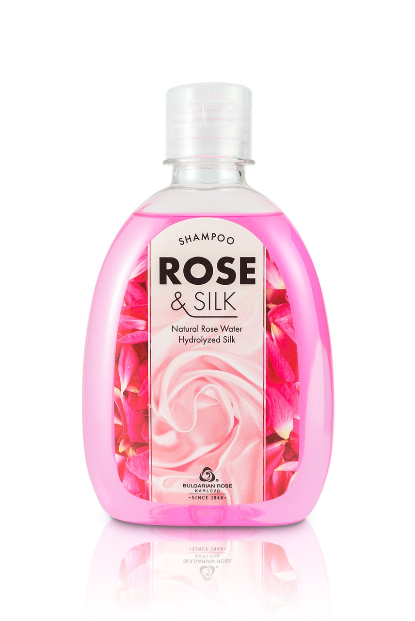 Шампунь для волосся Rose & Silk від Bulgarian Rose 320 мл