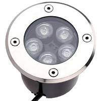 Світильник тротуарний ґрунтовий 5LED 5W 250LM 6500K Lemanso LM987