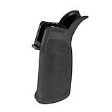 Ручка пістолетна MFT Engage Pistol Grip для AR-15 / M16 / M4 / HK416 - 15° Angle - Чорна - EPG16V2-BL, фото 3