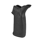 Ручка пістолетна MFT Engage Pistol Grip для AR-15 / M16 / M4 / HK416 - 15° Angle - Чорна - EPG16V2-BL, фото 7