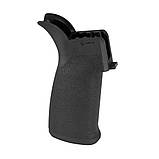 Ручка пістолетна MFT Engage Pistol Grip для AR-15 / M16 / M4 / HK416 - 15° Angle - Чорна - EPG16V2-BL, фото 9