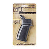 Ручка пістолетна MFT Engage Pistol Grip для AR-15 / M16 / M4 / HK416 - 15° Angle - Чорна - EPG16V2-BL, фото 10