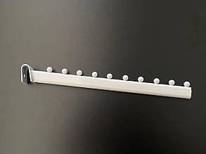Кронштейн (Флейта) овальна на овальну перемичку біла 40 см