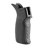Ручка пістолетна повнорозмірна MFT Engage для AR15/M16 Enhanced Full Size Pistol Grip - Чорна, фото 3