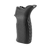 Ручка пістолетна повнорозмірна MFT Engage для AR15/M16 Enhanced Full Size Pistol Grip - Чорна, фото 8