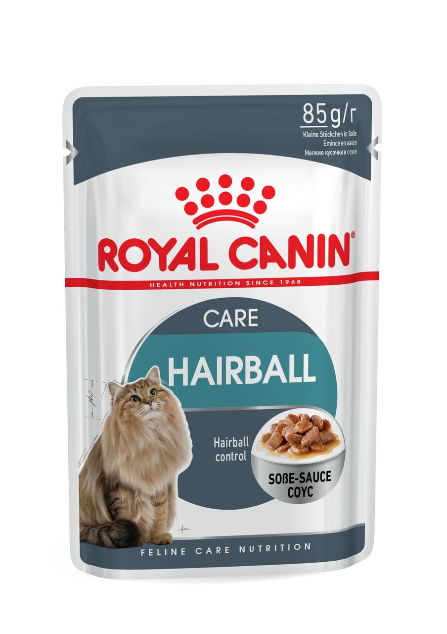 Вологий корм для дорослих котів ROYAL CANIN HAIRBALL CARE 0.085 кг, фото 1